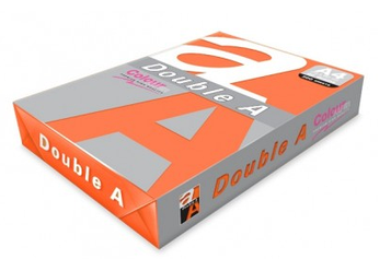 Бумага цветная DOUBLE A, А4, 80 г/м, 500 листов. Цена указана без учета НДС 20% ярко-оранжевый