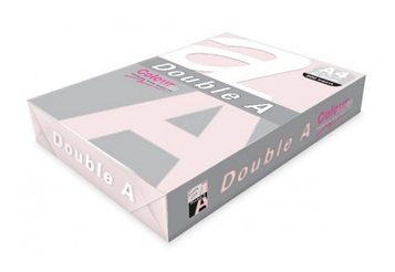 Бумага цветная DOUBLE A, А4, 80 г/м, 100 листов. Цена указана без учета НДС 20% РОЗОВЫЙ