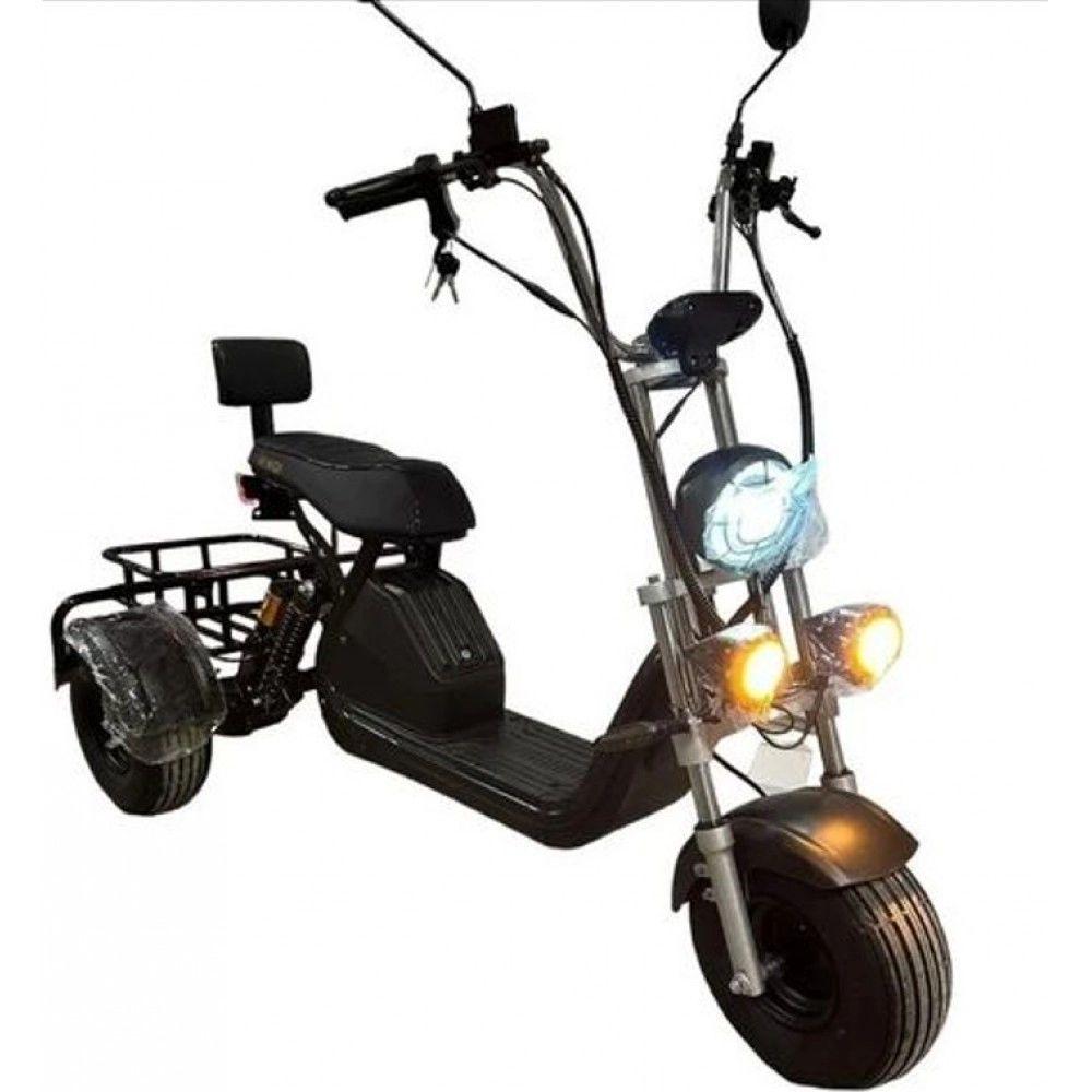 Электроскутер IKINGI Citycoco X1 Pro Trike 2024
