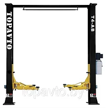 ПОДЪЕМНИК ДВУХСТОЕЧНЫЙ С ВЕРХНЕЙ СИНХРОНИЗАЦИЕЙ TOP AVTO T4AB (380V) Топ Авто Т4АБ 380В TOPAUTO