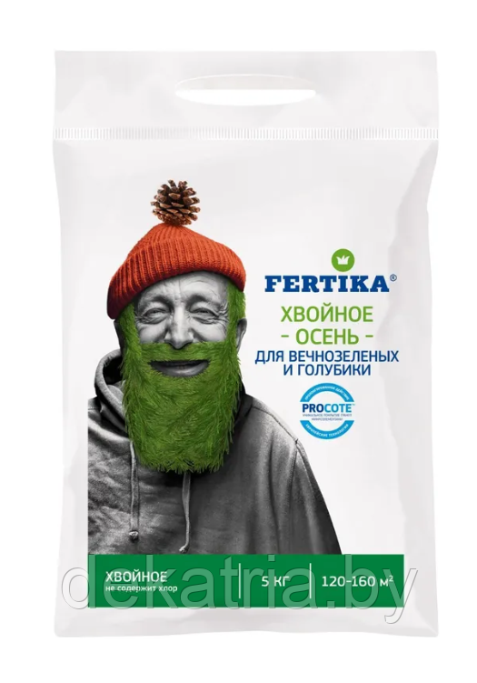 УДОБРЕНИЕ ДЛЯ ХВОЙНЫХ FERTIKA ОСЕНЬ 5 кг.