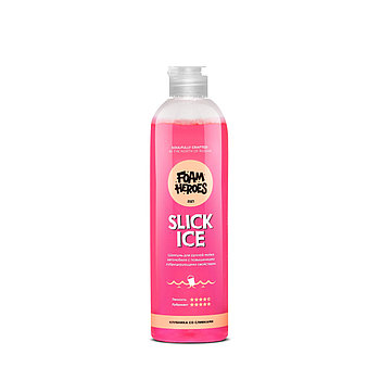 Slick Ice Sweety - Шампунь для ручной мойки автомобиля | Foam Heroes | Клубника со сливками, 500мл