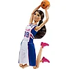 Кукла Barbie Made to move/Баскетболистка DVF68/FXP06, фото 4
