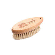 Natural Boar's Hair Brush - Щетка для очистки кожи | Foam Heroes | 13.4x5.9см, фото 2