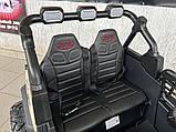 Детский электромобиль RiverToys K777KK 4WD (кремовый) Buggy Полноприводный Двухместный, фото 4