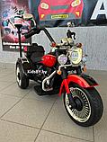 Детский электротрицикл RiverToys K003PX (красный), фото 2