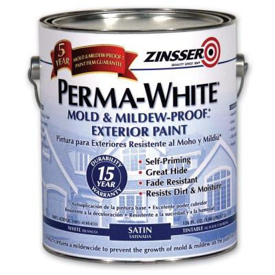 Краска фасадная PERMA-WHITE® Mold & Mildew-Proof(15 лет гарантия стойкости) Матовая АКЦИЯ!!! - фото 2 - id-p33688587