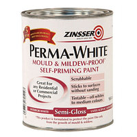 Краска фасадная PERMA-WHITE® Mold & Mildew-Proof(15 лет гарантия стойкости) Полуглянцевая АКЦИЯ!!!