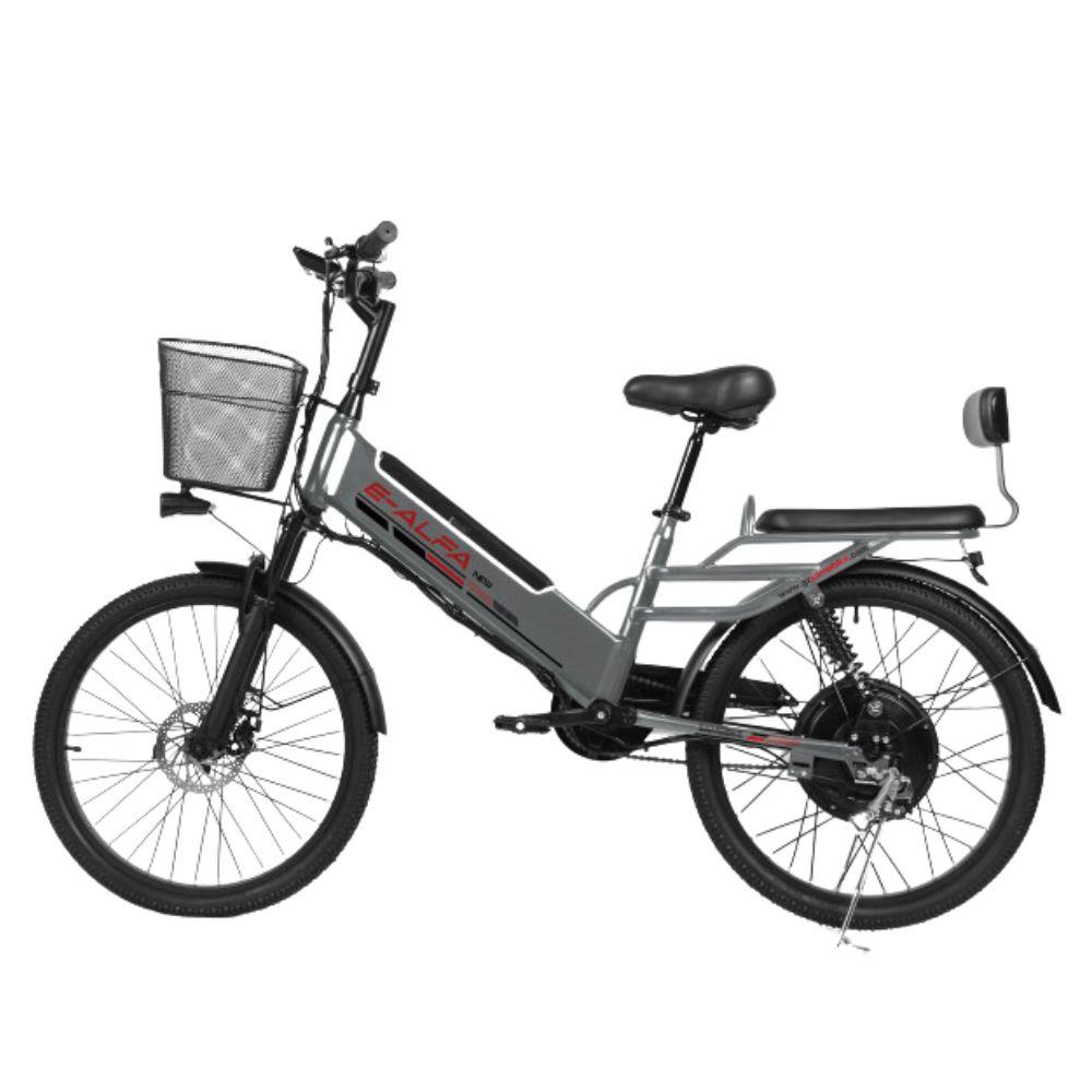 Электровелосипед SAMEBIKE Е-ALFA NEW (Серый)