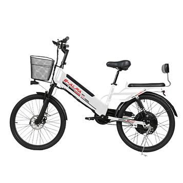Электровелосипед SAMEBIKE Е-ALFA NEW (Белый)