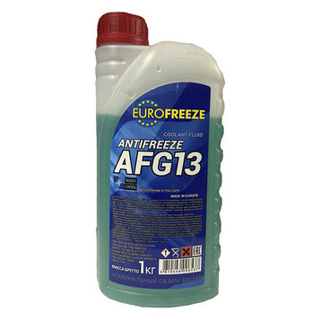 Охлаждающая жидкость Eurofreeze Antifreeze AFG 13 1 кг зелёный