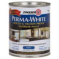 Краска (для внутренних работ самогрунтующаяся ) PERMA-WHITE® Mold & Mildew-Proof яичная скорлупа