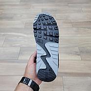 Кроссовки Nike Air Max 90 PRM Black Gray White, фото 5