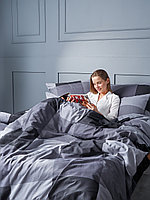 Постельное белье бязь 1.5 сп Gray cage