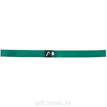 Пояс для единоборств IPPON GEAR Club 2 Green (48% хлопок, 52% полиэстер) 280 см , арт.JIB230GR-280