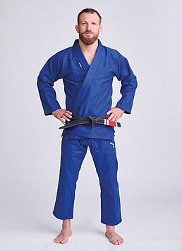 Кимоно для джиу-джитсу IPPON GEAR Rookie BJJ, синий, размер A1L(174-181 см, 64-74 кг )  , арт.BJJI350B-A1L