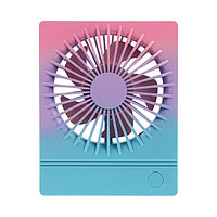 Портативный вентилятор YS2202B, 500 мАч, 3 режима, вход micro-USB, провод, градиент холодный