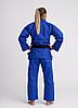 Кимоно дзюдо IPPON GEAR Basic 2 синее 140 см   , арт.JI551B-140, фото 4