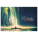 Альбом для рисования 32л., А4, на гребне BG "Fantastic", металлизация, фото 3