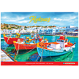 Альбом для рисования 48л., А4, на склейке ArtSpace "Путешествия. Bright journey", фото 3