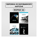 Тетрадь 96л., А5, клетка BG "Dark miracle", выб. лак, фото 3