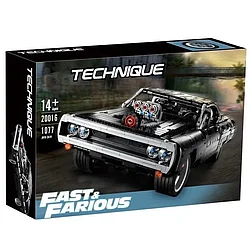 Конструктор большой "Dodge Charger" Доминика Торетто 1077 дет.