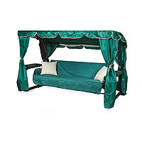 Садовые качели LetoLux Нирвана 76 Premium (зеленый)  286х176х172 см