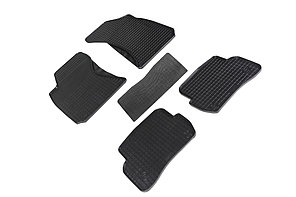 Коврики резиновые Volkswagen Passat B5 (1996-2005) / Фольксваген Пассат Б5 [00964] (SeiNtex)