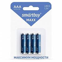 Батарейка алкалиновая Smartbuy MAXX LR03/4B (48/480) (SBBM-3A04B) (цена указана за 1шт, в уп 4 шт)