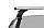 Багажник LUX Nissan X-Trail T30/T31 (01-07, 07-14) (без фар на крыше) с дугами аэро-трэвэл (82мм), фото 3