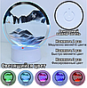 Лампа- ночник "Зыбучий песок" с 3D эффектом Desk Lamp (RGB -подсветка, 7 цветов) / Песочная картина, фото 6