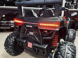Детский электромобиль Electric Toys Buggy Grizzly LUX 4Х4 арт. LBB985 (белый) двухместный полноприводной, фото 5