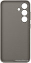 Чехол для телефона Samsung Vegan Leather Case S24 (серо-коричневый), фото 4