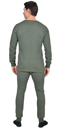 Бельё нательное трикотажное с начёсом (зима),оливковые тона,пл.250 г/кв.м, фото 2