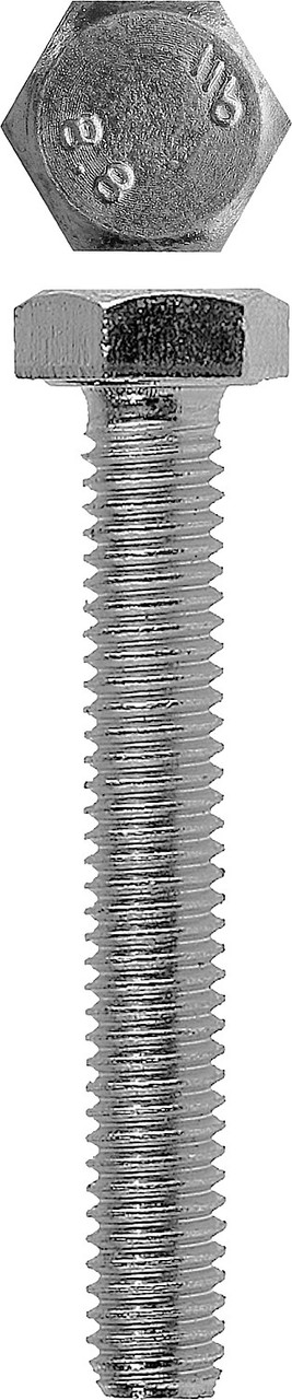 ЗУБР DIN 933, кл. пр. 5.8, M10 х 35 мм, цинк, 4 шт, болт (4-303076-10-035)