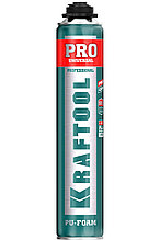KRAFTOOL PRO, 750 мл, пистолетная, всесезонная, SVS, не залипающий клапан, выход до 45 л, монтажная пена