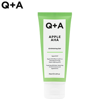 Гель отшелушивающий с кислотами Q+A Apple AHA Exfoliating Gel 75мл