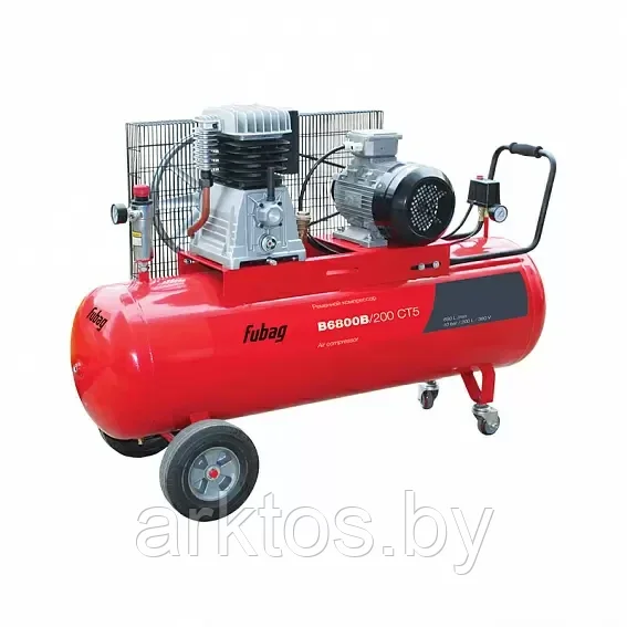 Поршневой компрессор с ременным приводом Fubag B6800B/200 СТ5, 10 атм., 690 л/мин