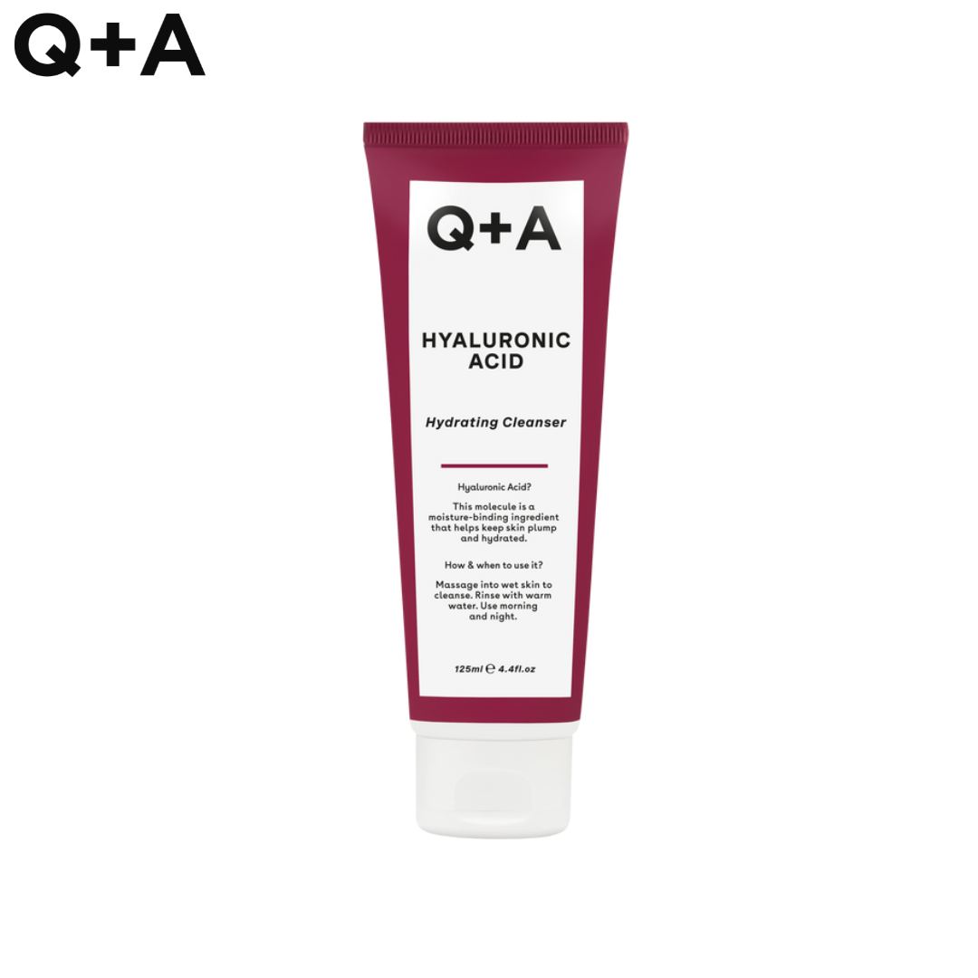 Гель очищающий Q+A Hyaluronic Acid Cleanser Gel 125мл