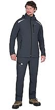 Костюм СИРИУС-СПЕЙС куртка, брюки, софтшелл сине-серый, фото 3