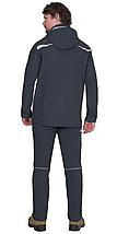 Костюм СИРИУС-СПЕЙС куртка, брюки, софтшелл сине-серый, фото 2