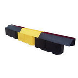 Пластиковый дорожный водоналивной барьер ТРАССА 1,5м 1500*400*600мм. Картинг-барьер, фото 5