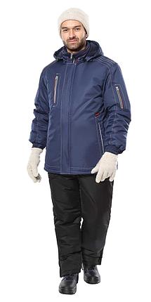 Куртка СИРИУС-АЛЕКС темно-синяя с красной отделкой, фото 2