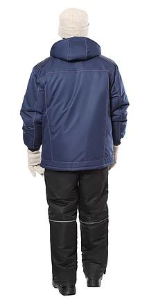 Куртка СИРИУС-АЛЕКС темно-синяя с красной отделкой, фото 2