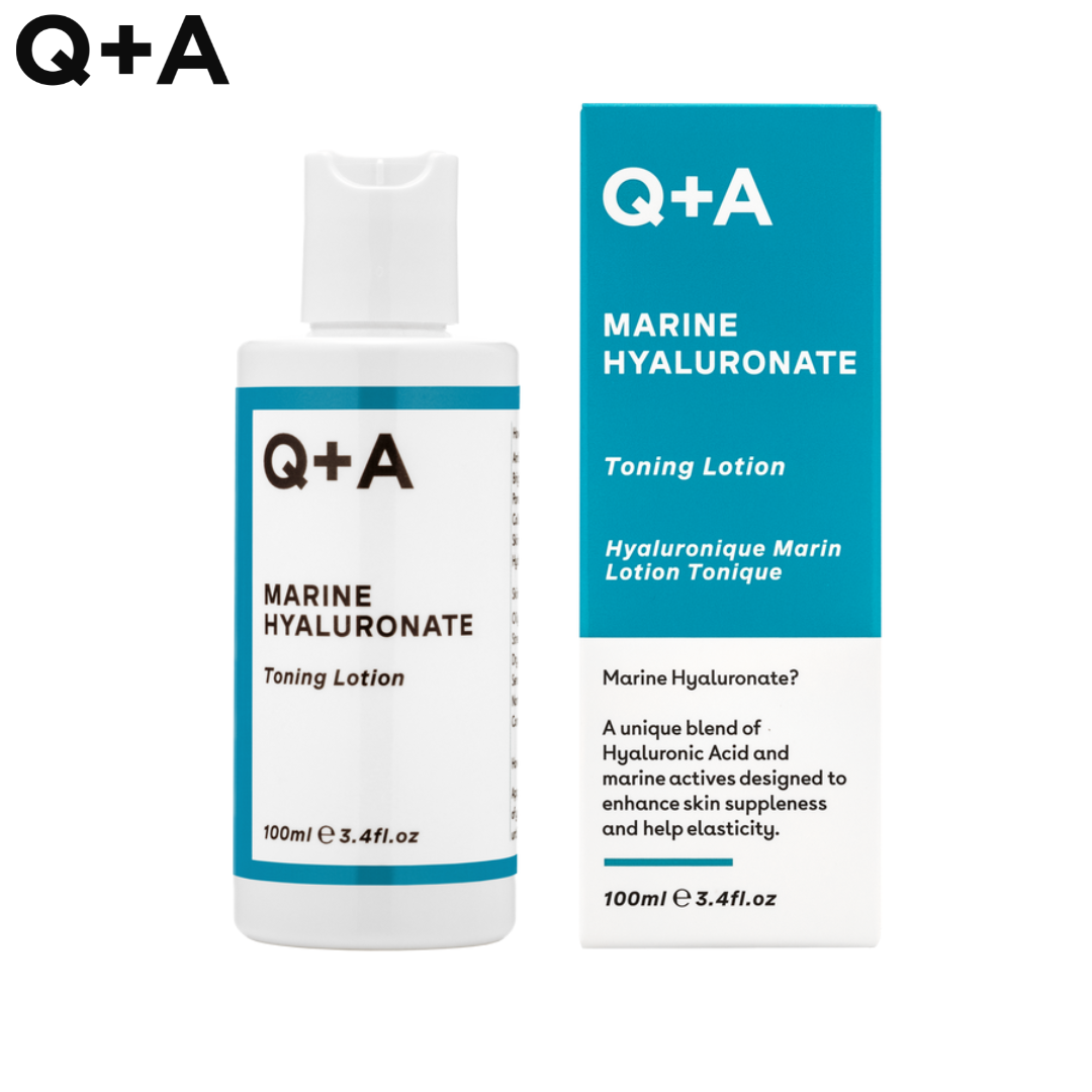 Лосьон тонизирующий Q+A Marine Hyaluronate Toning Lotion 100мл