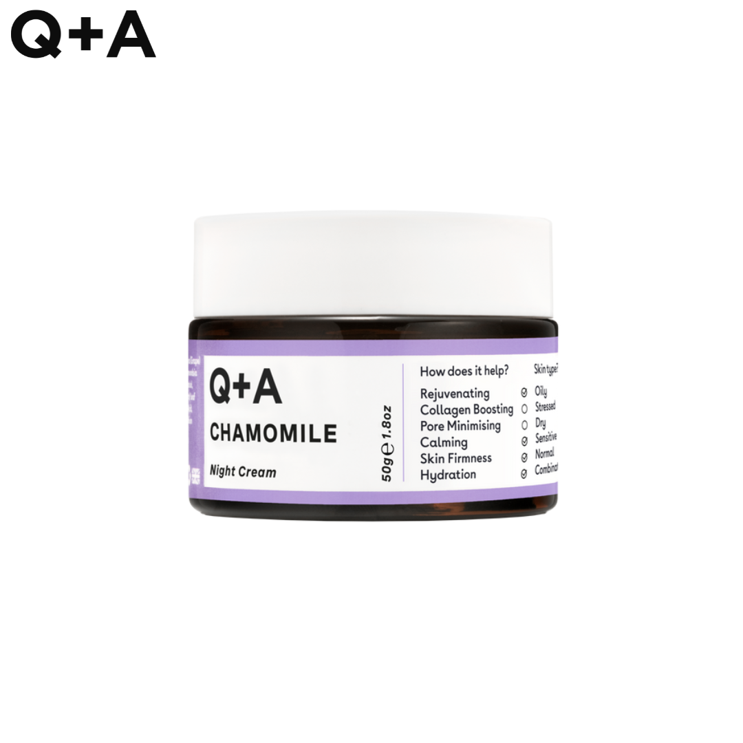 Крем ночной Q+A Chamomile Calming Night Cream 50г