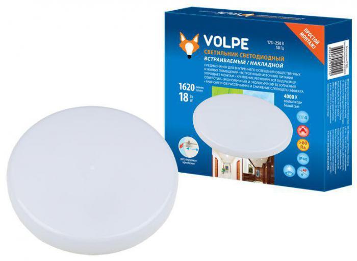 VOLPE (UL-00006756) ULM-Q250 18W/4000K WHITE