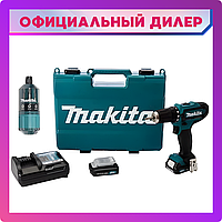 Аккум. дрель-шуруповерт MAKITA DF 333 DWYE4 в чем. + набор бит