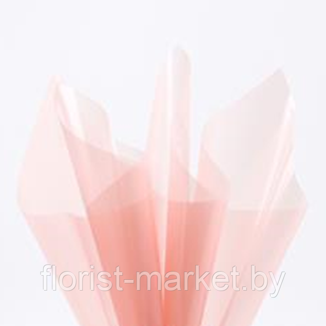 Пленка глянцевая "Звездная пыль", 60 см*10 м, 35 мк, чайная роза