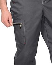 Костюм СИРИУС-ДАЛЛАС куртка, брюки, серый, фото 3